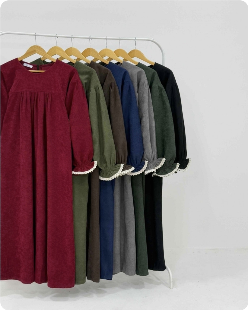 مانتو کفتان زنانه بافت کبریتی صبا طرح آستین گیپوری