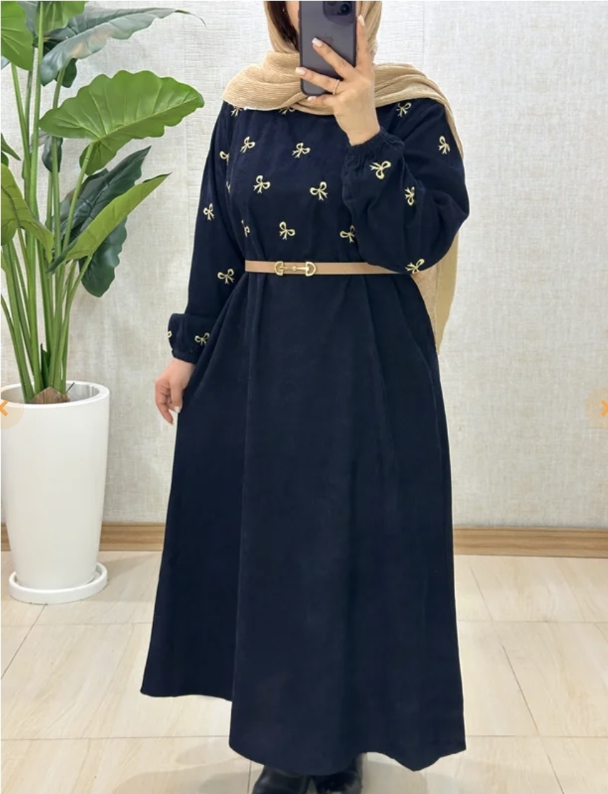 مانتوزنانه کبریتی طرح پاپیون