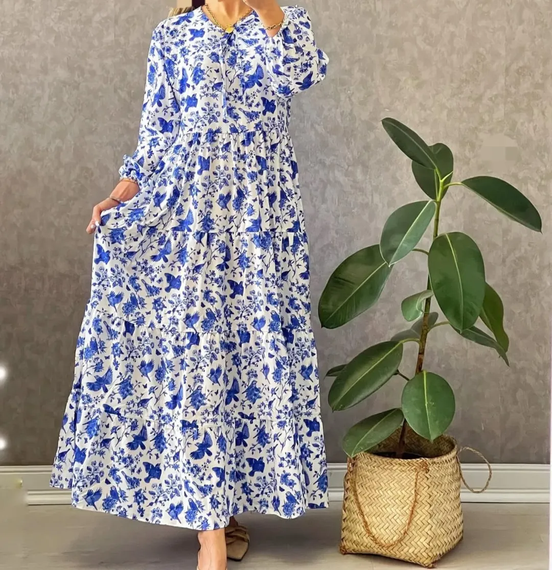 پیراهن زنانه فلور طرح یلدایی