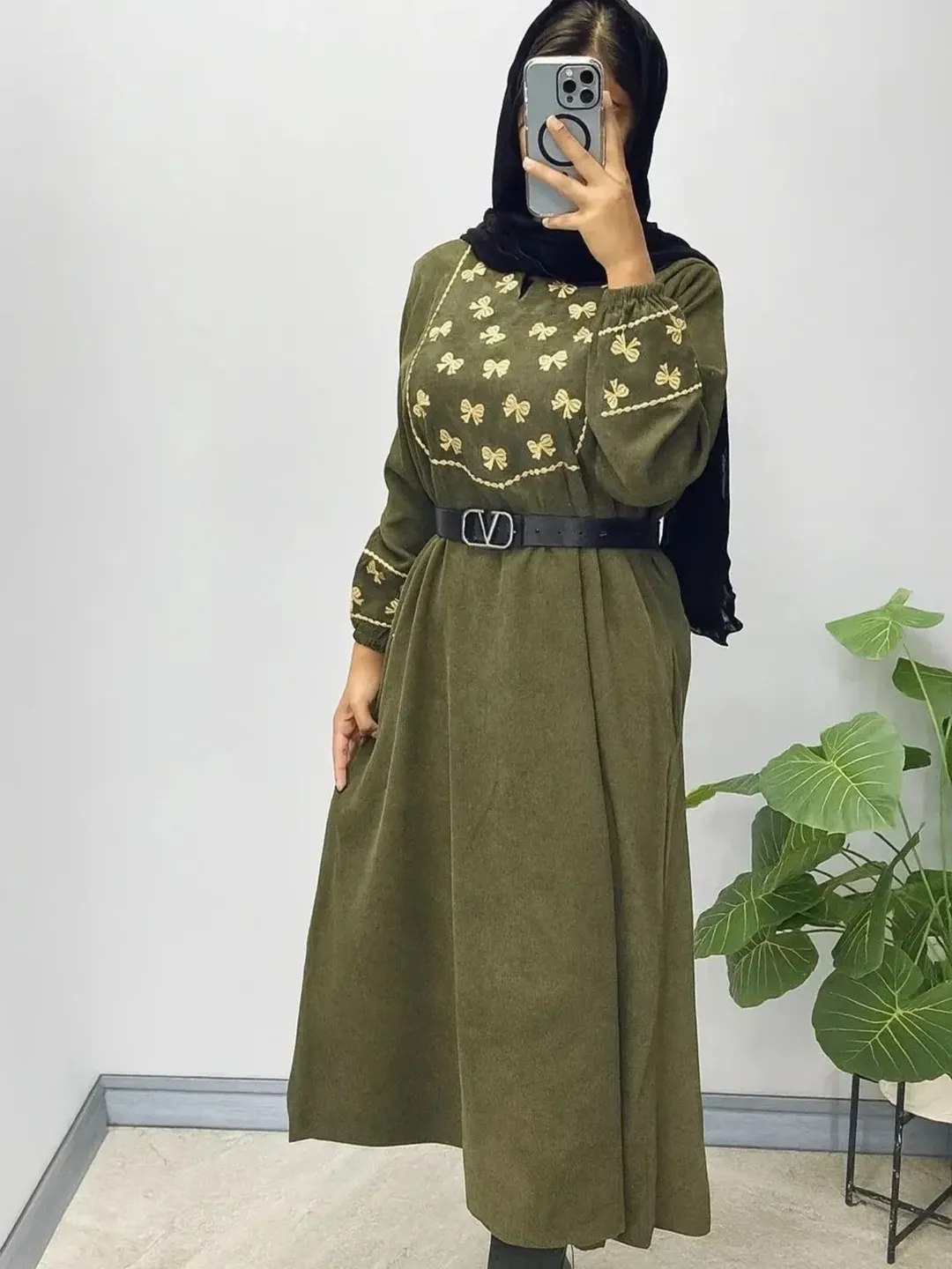 مانتوزنانه کبریتی طرح پاپیون