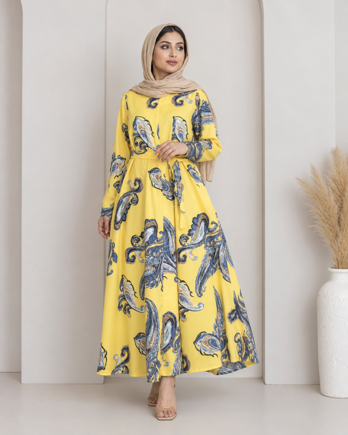 پیراهن زنانه سوپرکلوش ایتالیایی طرح ترمه 🛍