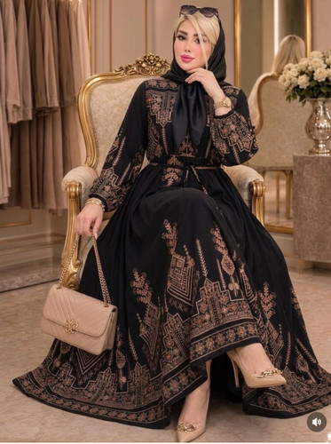 پیراهن زنانه ماکسی فلور طرح فردینا سوپر کلوش ایتالینو