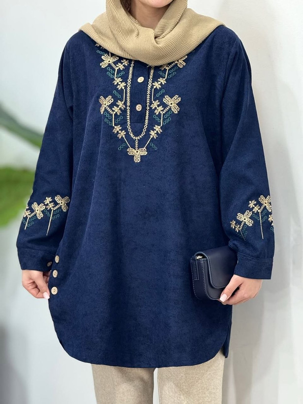 شومیز زنانه و دخترانه مخمل طرح کبریتی